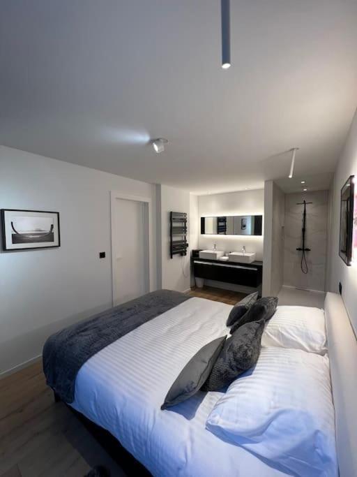 Charmant Appartement Au Look Design Mons Esterno foto