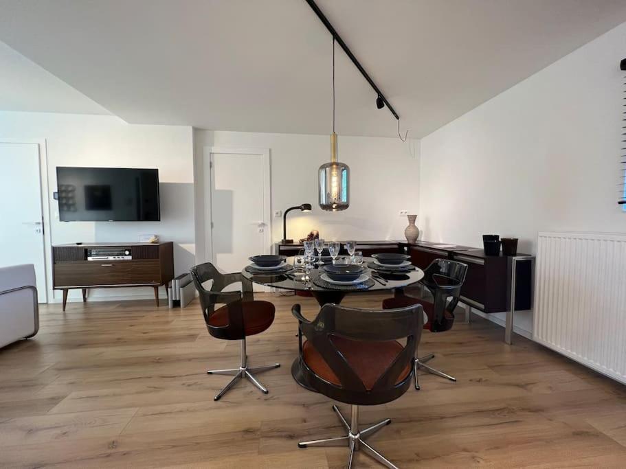 Charmant Appartement Au Look Design Mons Esterno foto